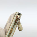LOUIS VUITTON Damier Azur Pochette Cles Coin Purse N62659 LV Auth BAZ751-12