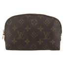 LOUIS VUITTON Monogram Pochette Cosmetic PM Pouch M43998 LV Auth BAZ755-13