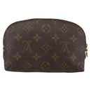 LOUIS VUITTON Monogram Pochette Cosmetic PM Pouch M43998 LV Auth BAZ755-2