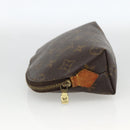 LOUIS VUITTON Monogram Pochette Cosmetic PM Pouch M43998 LV Auth BAZ755-3