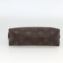 LOUIS VUITTON Monogram Pochette Cosmetic PM Pouch M43998 LV Auth BAZ755-6