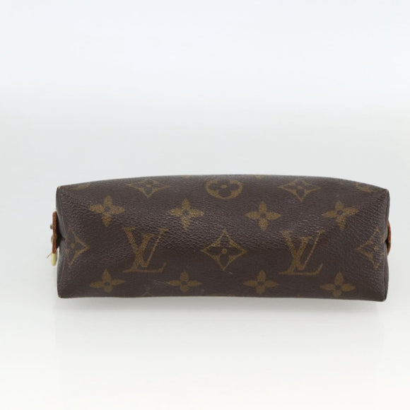 LOUIS VUITTON Monogram Pochette Cosmetic PM Pouch M43998 LV Auth BAZ755