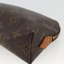 LOUIS VUITTON Monogram Pochette Cosmetic PM Pouch M43998 LV Auth BAZ755-7
