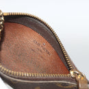 LOUIS VUITTON Monogram Pochette Cles Coin Purse M62650 LV Auth BAZ756-10
