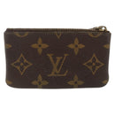 LOUIS VUITTON Monogram Pochette Cles Coin Purse M62650 LV Auth BAZ756-2
