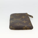 LOUIS VUITTON Monogram Pochette Cles Coin Purse M62650 LV Auth BAZ756-4
