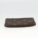 LOUIS VUITTON Monogram Pochette Cles Coin Purse M62650 LV Auth BAZ756-6