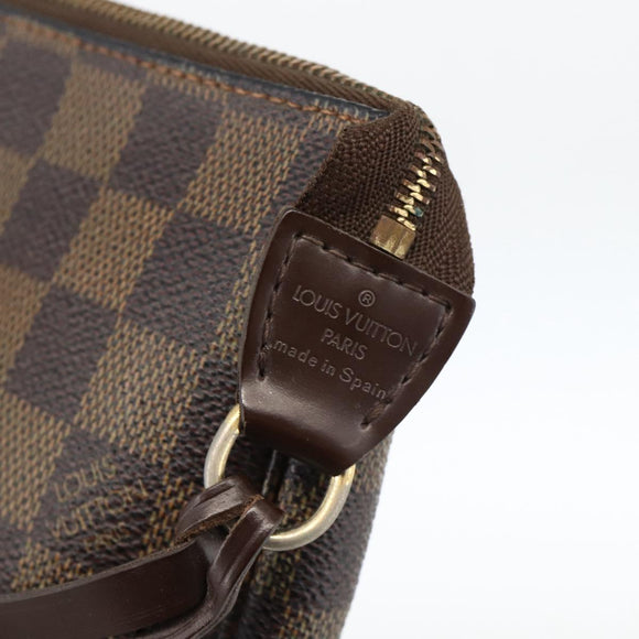 LOUIS VUITTON Damier Ebene Pochette Accessoires Pouch N41206 LV Auth BAZ759