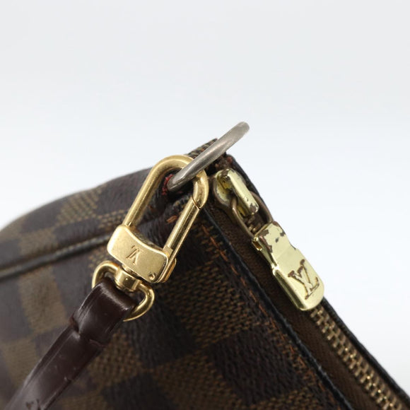 LOUIS VUITTON Damier Ebene Pochette Accessoires Pouch N41206 LV Auth BAZ759