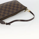 LOUIS VUITTON Damier Ebene Pochette Accessoires Pouch N41206 LV Auth BAZ759-7