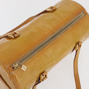 LOUIS VUITTON Monogram Vernis Bedford Hand Bag Beige M91006 LV Auth BAZ767-7