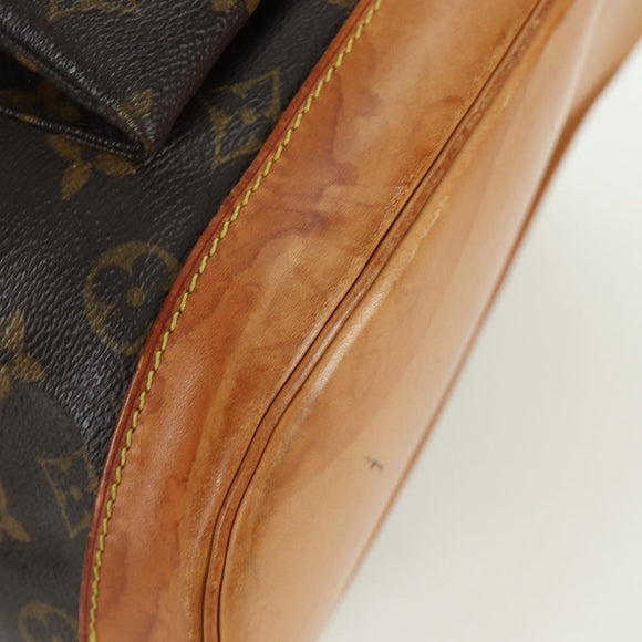 LOUIS VUITTON Monogram Montsouris GM Rucksack M51135 LV Auth BAZ774A