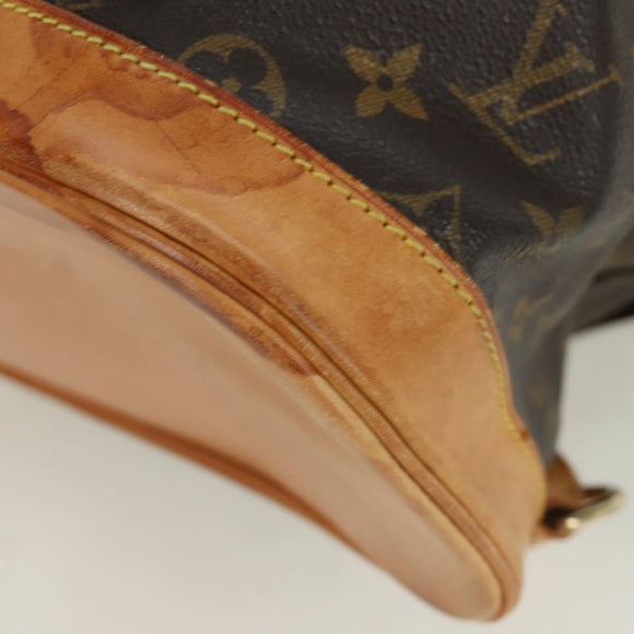 LOUIS VUITTON Monogram Montsouris GM Rucksack M51135 LV Auth BAZ774A