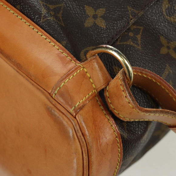 LOUIS VUITTON Monogram Montsouris GM Rucksack M51135 LV Auth BAZ774A