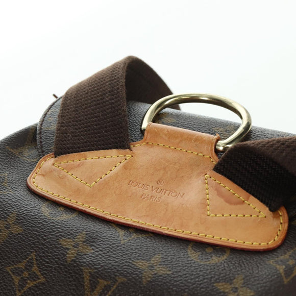 LOUIS VUITTON Monogram Montsouris GM Rucksack M51135 LV Auth BAZ774A
