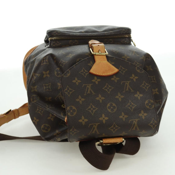 LOUIS VUITTON Monogram Montsouris GM Rucksack M51135 LV Auth BAZ774A