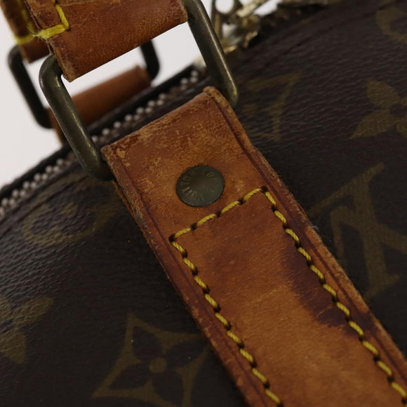 LOUIS VUITTON Monogram Keepall Bandouliere 45 Boston Bag M41418 LV Auth BAZ776