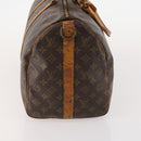 LOUIS VUITTON Monogram Keepall Bandouliere 45 Boston Bag M41418 LV Auth BAZ776-4