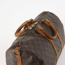 LOUIS VUITTON Monogram Keepall Bandouliere 45 Boston Bag M41418 LV Auth BAZ776-6