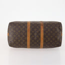 LOUIS VUITTON Monogram Keepall Bandouliere 45 Boston Bag M41418 LV Auth BAZ776-5