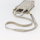 Christian Dior Trotter Canvas Book Tote Vertical Bag Mini Bag 2way Auth BAZ782A-9