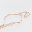 Salvatore Ferragamo Gancini Handtas Leer 2-weg Roze Goud Auth BAZ784A-15