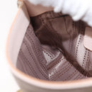 Salvatore Ferragamo Gancini Handtas Leer 2-weg Roze Goud Auth BAZ784A-22