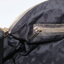 GUCCI Histeria Tote Bag Leather Silver 197019 Auth BAZ809-22
