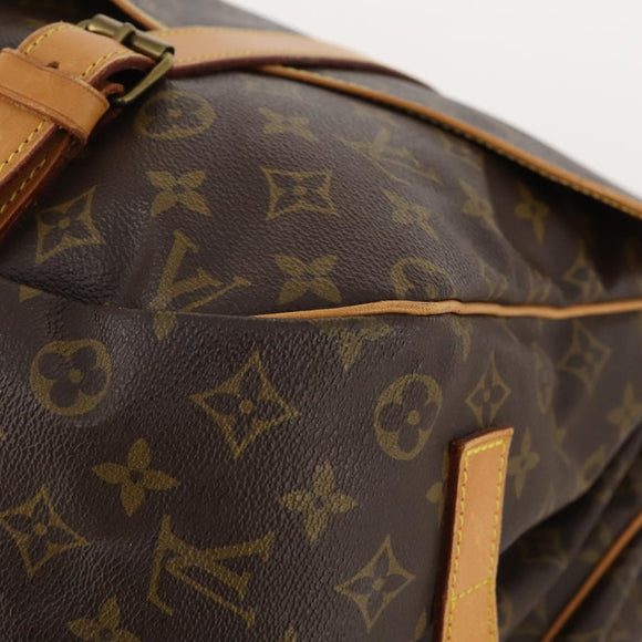 LOUIS VUITTON Monogram Saumur 43 Shoulder Bag M42252 LV Auth BAZ815A