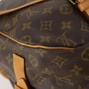 LOUIS VUITTON Monogram Saumur 43 Shoulder Bag M42252 LV Auth BAZ815A-17