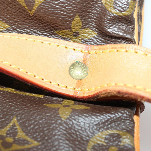 LOUIS VUITTON Monogram Saumur 43 Shoulder Bag M42252 LV Auth BAZ815A