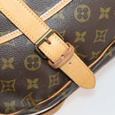 LOUIS VUITTON Monogram Saumur 43 Shoulder Bag M42252 LV Auth BAZ815A-25