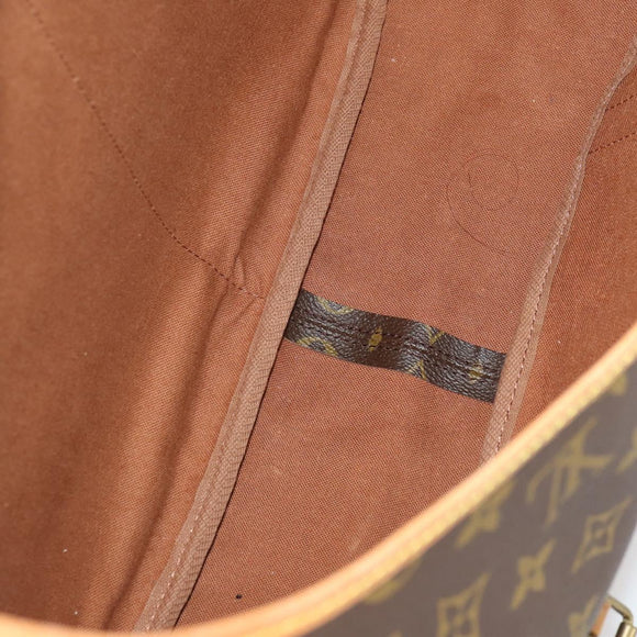 LOUIS VUITTON Monogram Saumur 43 Shoulder Bag M42252 LV Auth BAZ815A