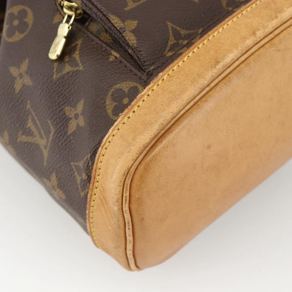 LOUIS VUITTON Monogram Montsouris PM Rugzak M51137 LV Auth BAZ816A
