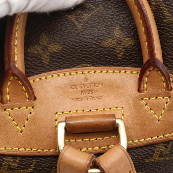 LOUIS VUITTON Monogram Montsouris PM Rugzak M51137 LV Auth BAZ816A