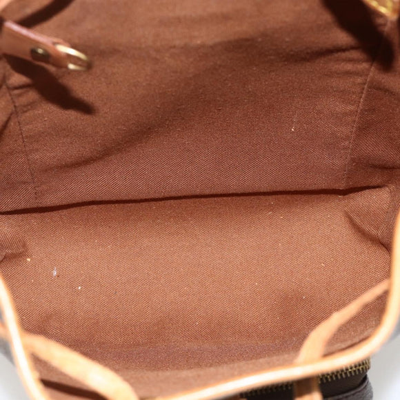 LOUIS VUITTON Monogram Montsouris PM Rugzak M51137 LV Auth BAZ816A