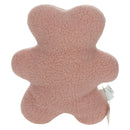 HERMES Baby Rattle 2 Set Wool Pink Auth BAZ824M-2
