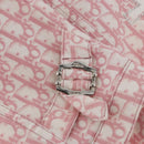 Christian Dior Trotter Canvas Jacket Pink Auth BAZ825SAM-14