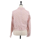 Christian Dior Trotter Canvas Jacket Pink Auth BAZ825SAM-2