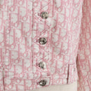 Christian Dior Trotter Canvas Jacket Pink Auth BAZ825SAM-6