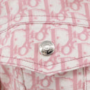 Christian Dior Trotter Canvas Jacket Pink Auth BAZ825SAM-8