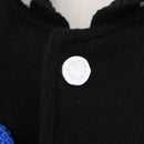 LOUIS VUITTON Puppet Baseball Jacket Wool Black 1A8PML LV Auth BAZ826SM-8