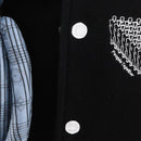 LOUIS VUITTON Puppet Baseball Jacket Wool Black 1A8PML LV Auth BAZ826SM-9