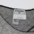 CHANEL COCO Mark Cut And Sew Cotton Black White P23429V13551 CC Auth BAZ828M-9