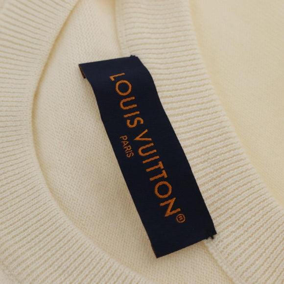 LOUIS VUITTON NIGO Intarsia Jacquard Duck Knit Cotton RM221M LV Auth BAZ829SAM