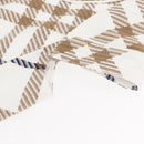 BURBERRY Nova Check Sleeveless Dress Shirt Cotton White Auth BAZ832A-9