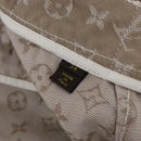 LOUIS VUITTON Monogram Denim skirt Beige LV Auth BAZ833SAM-10