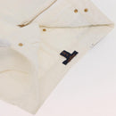 LOUIS VUITTON Monogram Denim Skirt White LV Auth BAZ834M-7