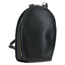 LOUIS VUITTON Epi Mabillon Backpack Black M52232 LV Auth BAZ844A-1