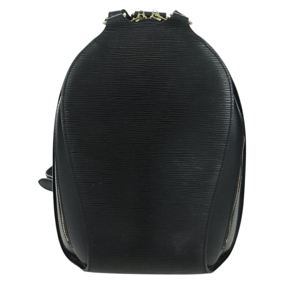LOUIS VUITTON Epi Mabillon Backpack Black M52232 LV Auth BAZ844A